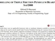 MODELLING OF TRIPLE FRICTION PENDULUM BEARING IN SAP2000