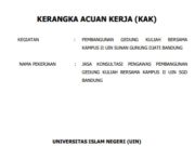 Kerangka Acuan Kerja