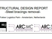 STRUCTURAL DESIGN REPORT_Steel bracings removal