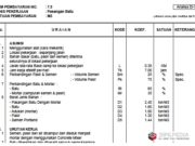 Analisa Pekerjaan Pasangan Batu