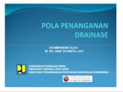 Pola Penanganan Drainase
