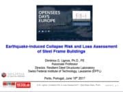 Earthquake-induced Collapse Risk and Loss Assessment of Steel Frame Buildings
