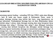 ANALISA DISAIN BREASTING DOLPHIN PADA PELABUHAN CPO & CPKO KALIMANTAN TIMUR