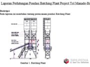 Perhitungan Pondasi Batching Plant