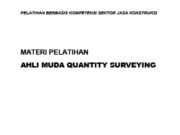 BILL OF QUANTITIES BERDASARKAN STANDARD METHOD OF MEASUREMENT (SMM)