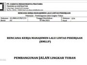 Rencana Kerja Manajemen Lalu Lintas Pekerjaan (RKMLLP) Pembangunan Jalan Lingkar