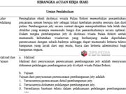 Kerangka Acuan Kerja Pembangunan Jetty