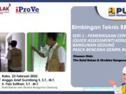 Pemeriksaan Cepat (Quick Assesment) Struktur Bangunan Gedung Pasca Gempa Bumi