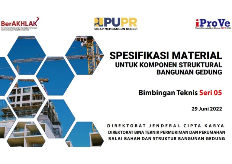 SPESIFIKASI MATERIAL UNTUK KOMPONEN STRUKTURAL BANGUNAN GEDUNG | Sipilpedia