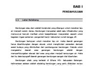 Pengukuran Daerah Area Genangan Bendungan