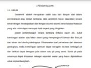 Geoteknik Tambang Terbuka