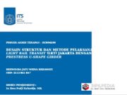 DESAIN STRUKTUR DAN METODE PELAKSANAAN LIGHT RAIL TRANSIT (LRT) JAKARTA DENGAN PRESTRESS U-SHAPE GIRDER