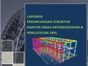 Perancangan Struktur Kantor Dinas Kependudukan dan Pencatatan Sipil