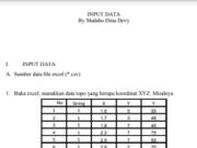 Tutorial Surpac Beginner