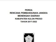 RENCANA PEMBANGUNAN JANGKA MENENGAH DAERAH