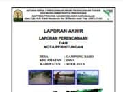 Perencanaan Penyusunan Detail Engineering Design (DED)