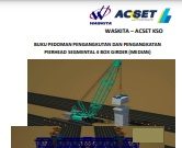 BUKU PEDOMAN PENGANGKUTAN DAN PENGANGKATAN PIERHEAD SEGMENTAL 4 BOX GIRDER (MEDIAN)
