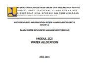 Modul Alokasi Air