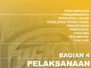 Pelaksanaan Pekerjaan Pengecoran