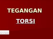 Tegangan Torsi