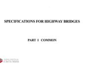 SPECIFICATIONS FOR HIGHWAY BRIDGES