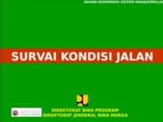 Survey Kondisi Jalan