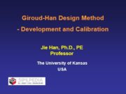 Giroud-Han Design Method – Development and Calibration