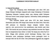 GAMBARAN UMUM PERUSAHAAN