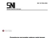 Pengukuran percepatan getaran pada tangan
