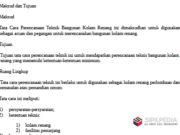 Perencanaan Teknik Bangunan Kolam Renang