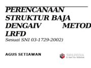 PERENCANAAN STRUKTUR BAJA DENGAN METODE LRFD