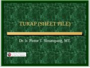 TURAP (SHEET PILE)