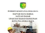 Daftar Data Harga Satuan Dasar Upah dan Bahan Bangunan