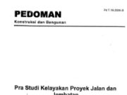 Pra Studi Kelayakan Proyek Jalan dan Jembatan