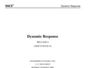 Dynamic Response_Release 6 User’s Manual