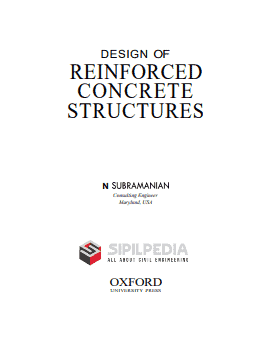 Design Of Reinforced Concrete Structures By N Subramanian | Sipilpedia