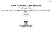 ALUMINIUM STRUCTURAL ANALYSIS_Recent European Advances