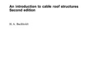 An introduction to cable roof structures Second edition