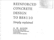 Reinforced Concrete Design To BS8110 Simply Explained