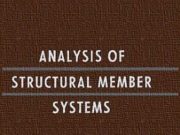 Analysis of Structural Member Systems