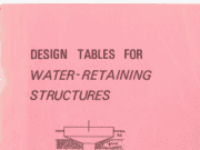 Design Table for Water-Retaining Structures