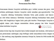 Perencanaan Base Plate