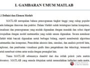 GAMBARAN UMUM MATLAB