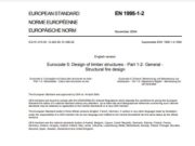Eurocode 5: Design of timber structures – Part 1-2: General – Structural fire design