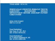 PERENCANAAN STRUKTUR JEMBATAN