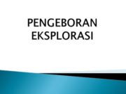 Pengeboran Eksplorasi