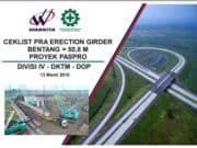 Ceklist Pra Erection Girder