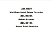 Operation manual of ZBL-R800, ZBL-R630, ZBL-C310A