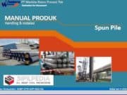 MANUAL PRODUK SPUN PILE