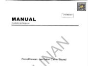 Manual Pemeliharaan Jembatan Cable Stayed